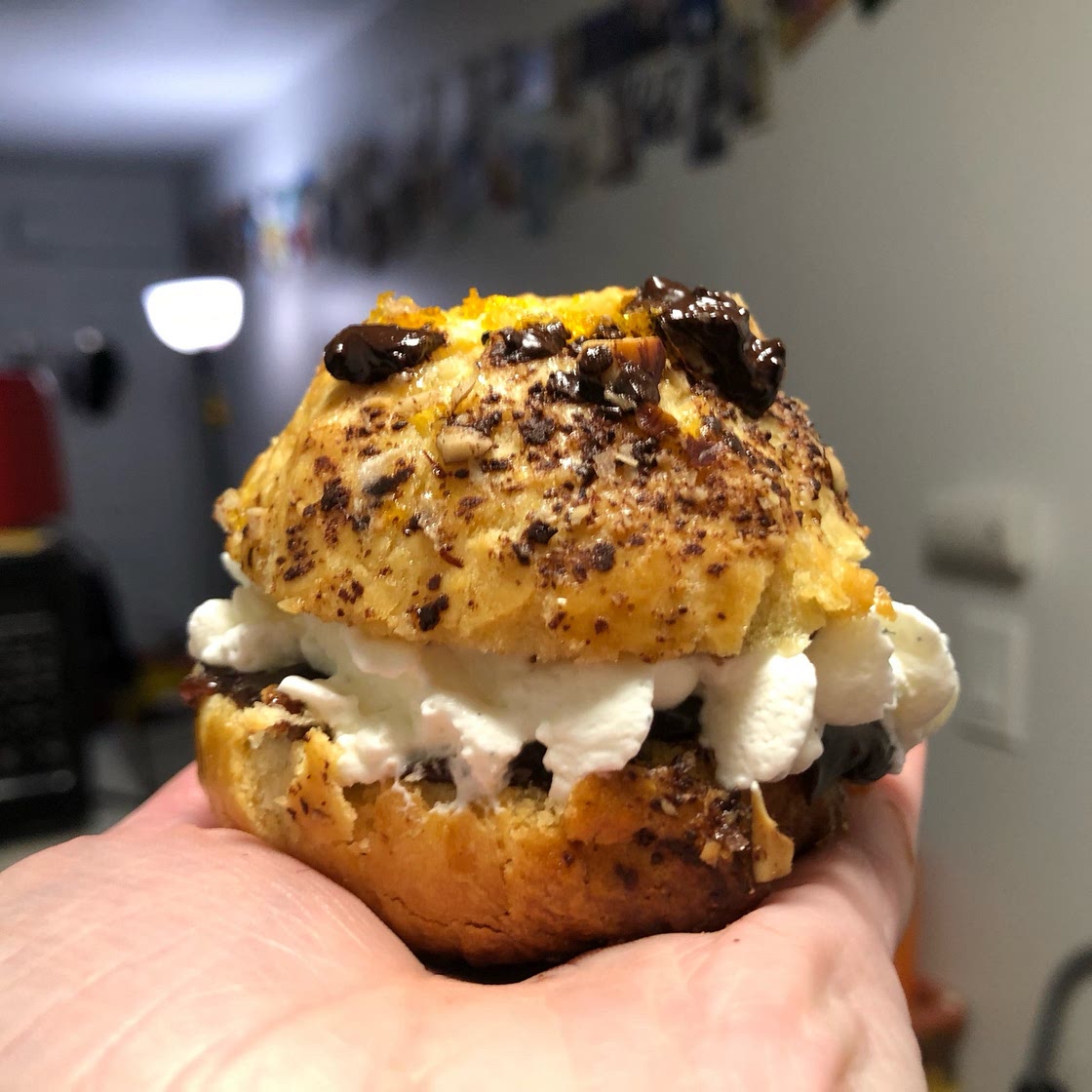 Chocolate-Hazelnut Tropézienne