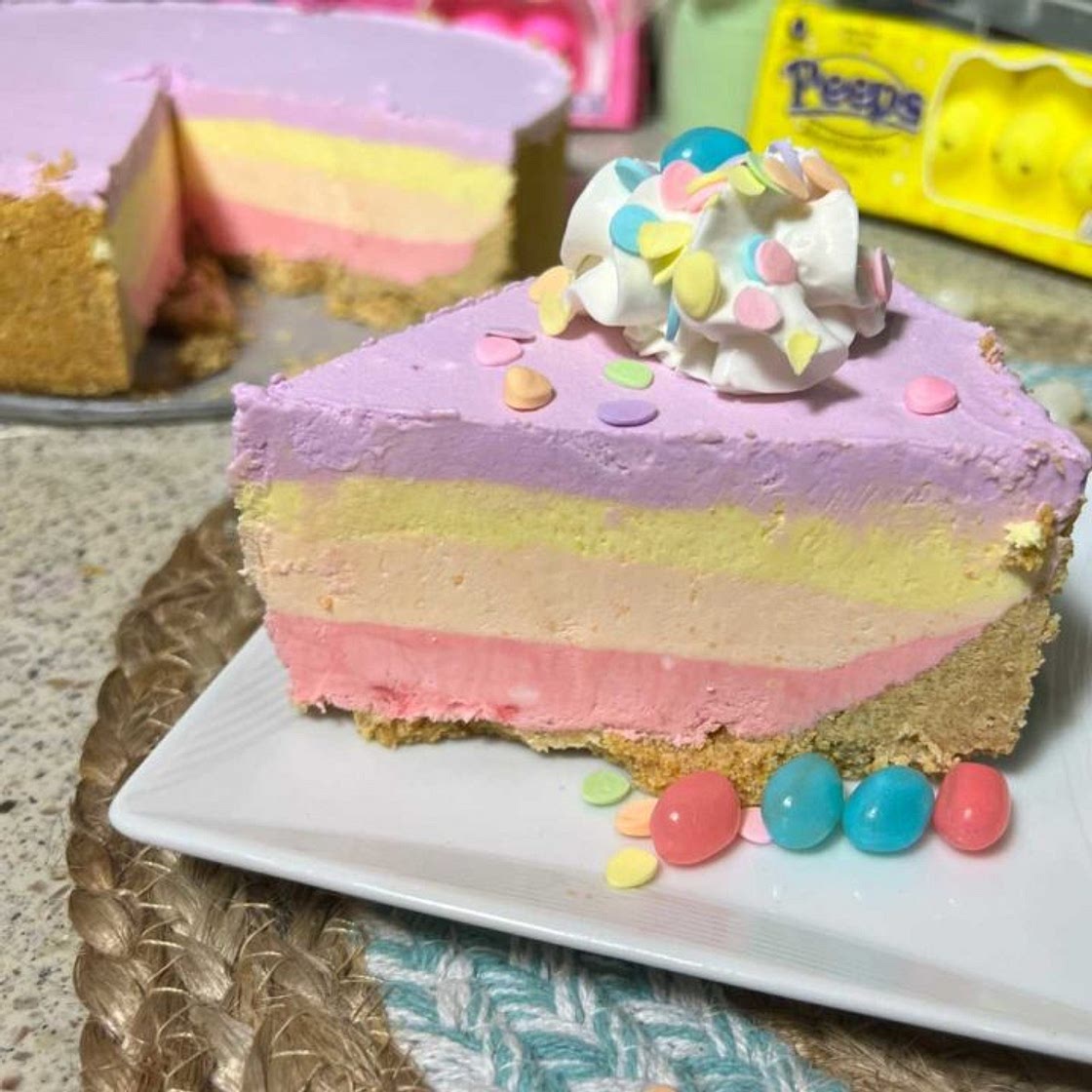 4 Layer Easter Jello Pie Recipe (Step by Step Tutorial)