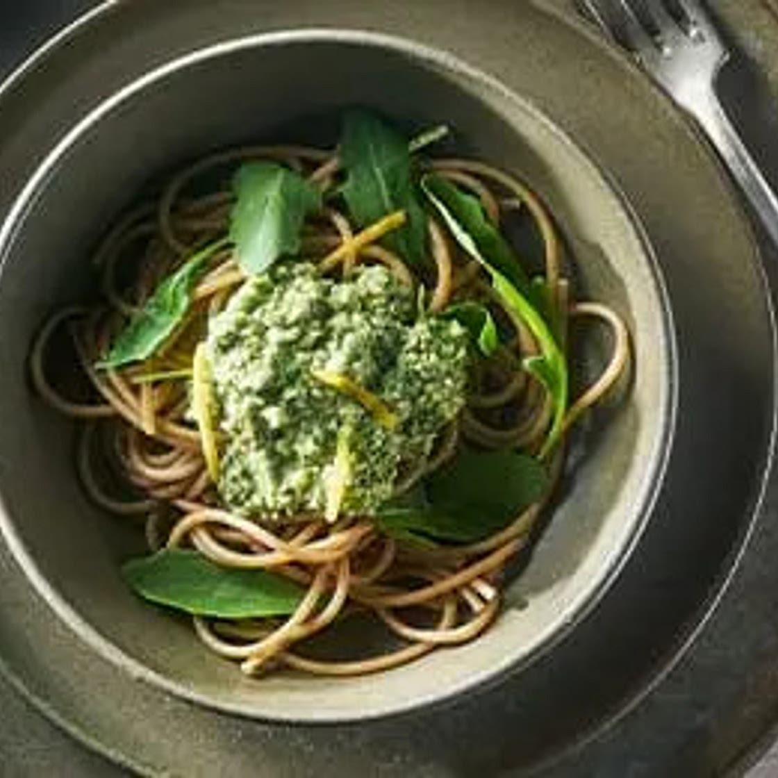 Spaghetti met Walnotensaus
