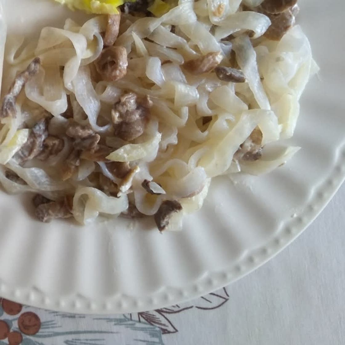 Tagliatelles aux champignons