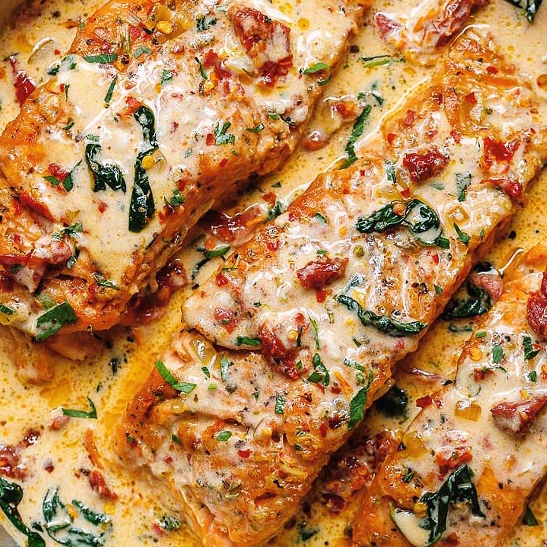 Creamy Tuscan Salmon