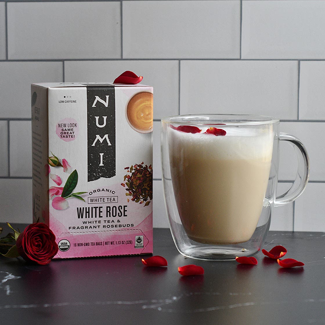 Numi White Rose Latte