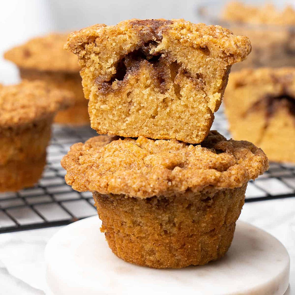 Cinnamon Streusel Muffins (VIDEO)