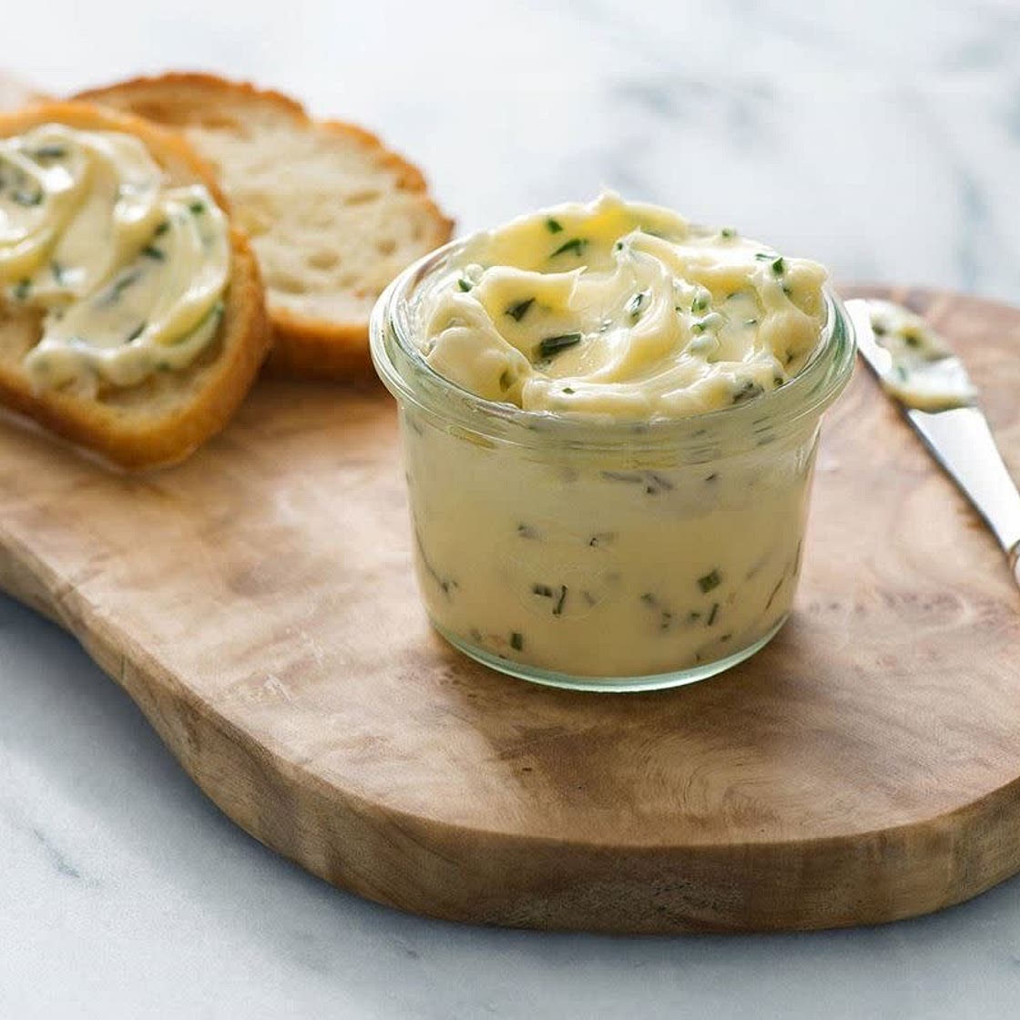 Tartinade à la ciboulette sauvage