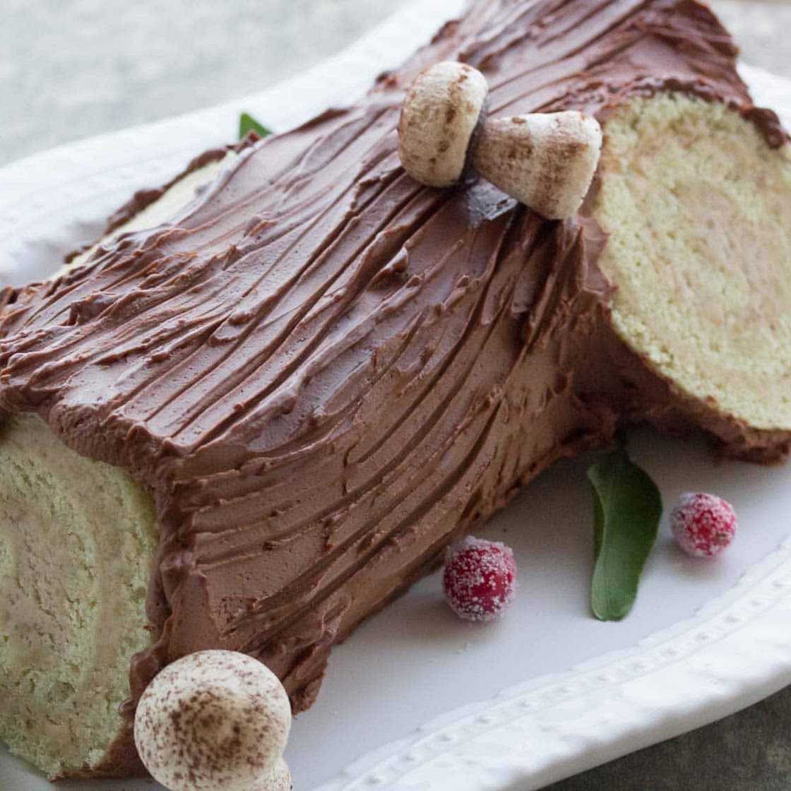 Chocolate Chestnut Bûche de Noël