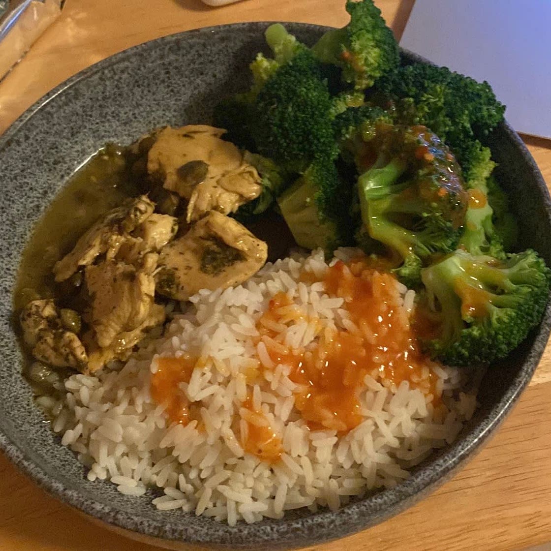 Lemon and caper chicken