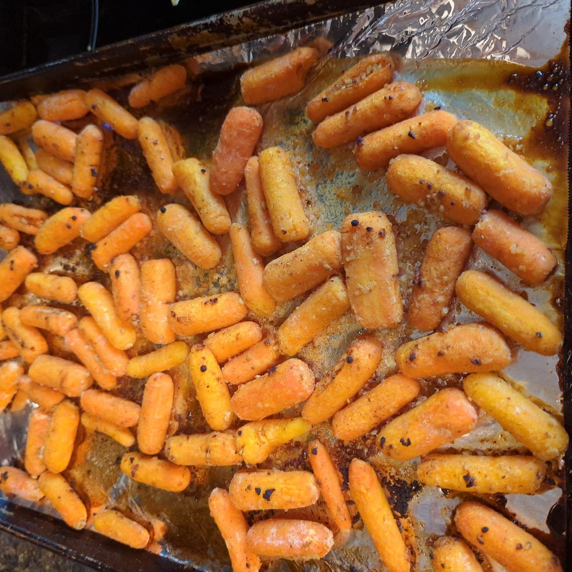 Roasted Honey Glazed Carrots