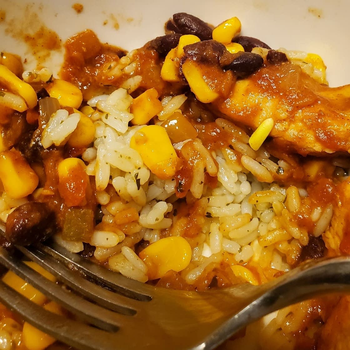 Easy Santa fe chicken