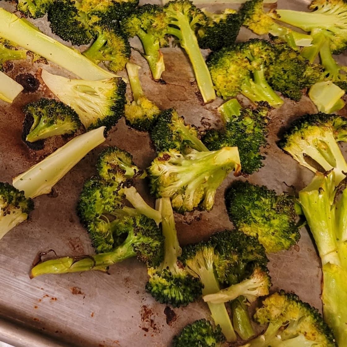 Lemon Pepper Roasted Broccoli