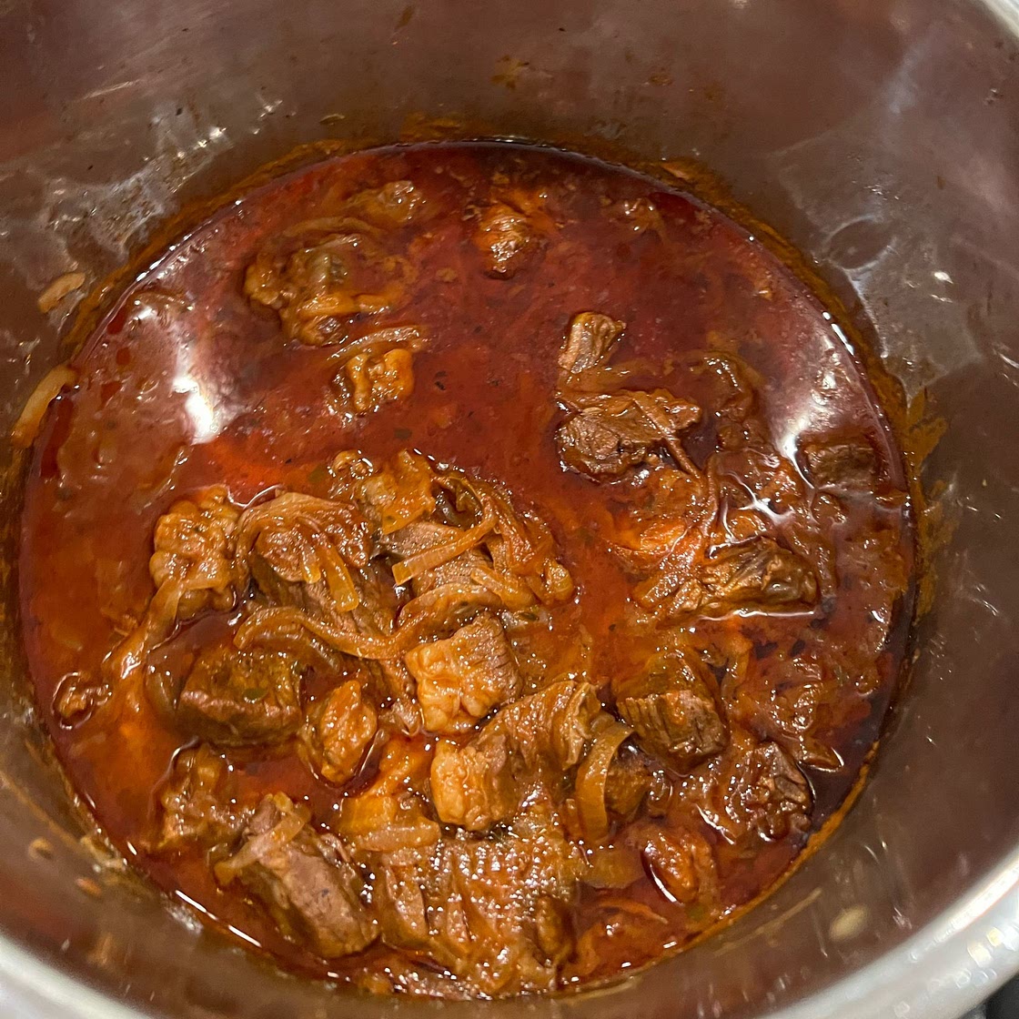 Pressure Cooker German Goulash