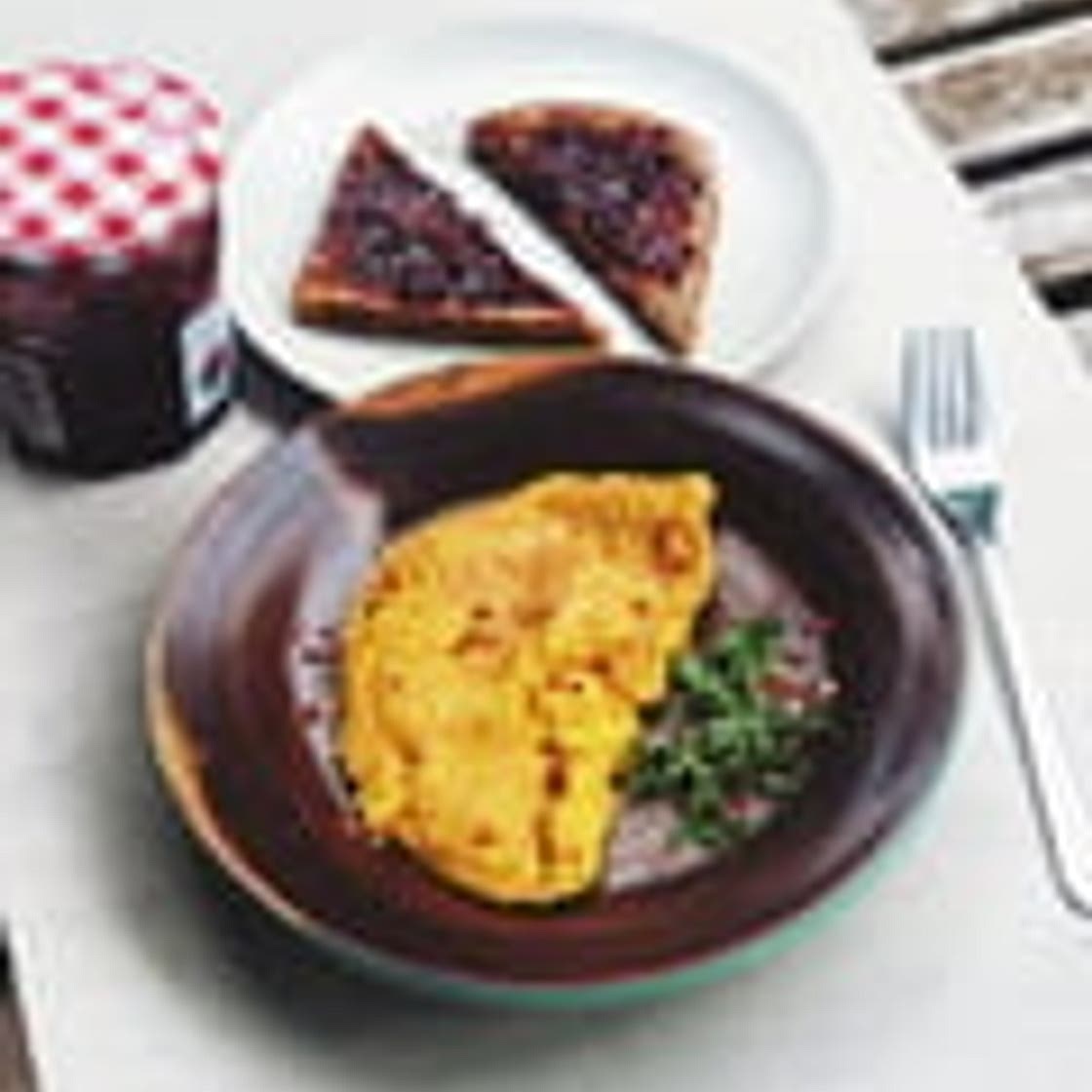 Fluffy Vegan Omelet