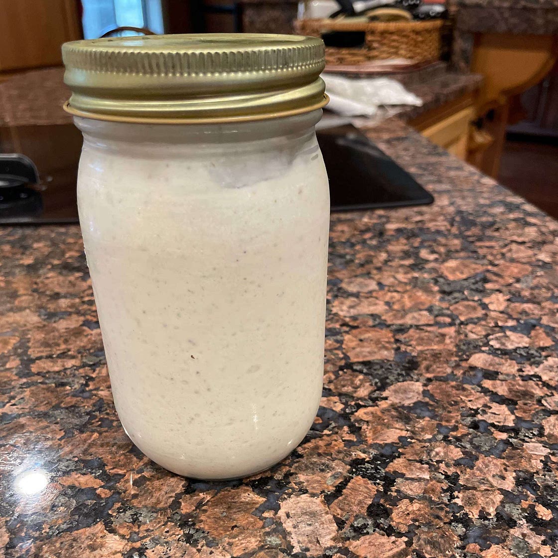 Greek Yogurt Caesar Salad Dressing