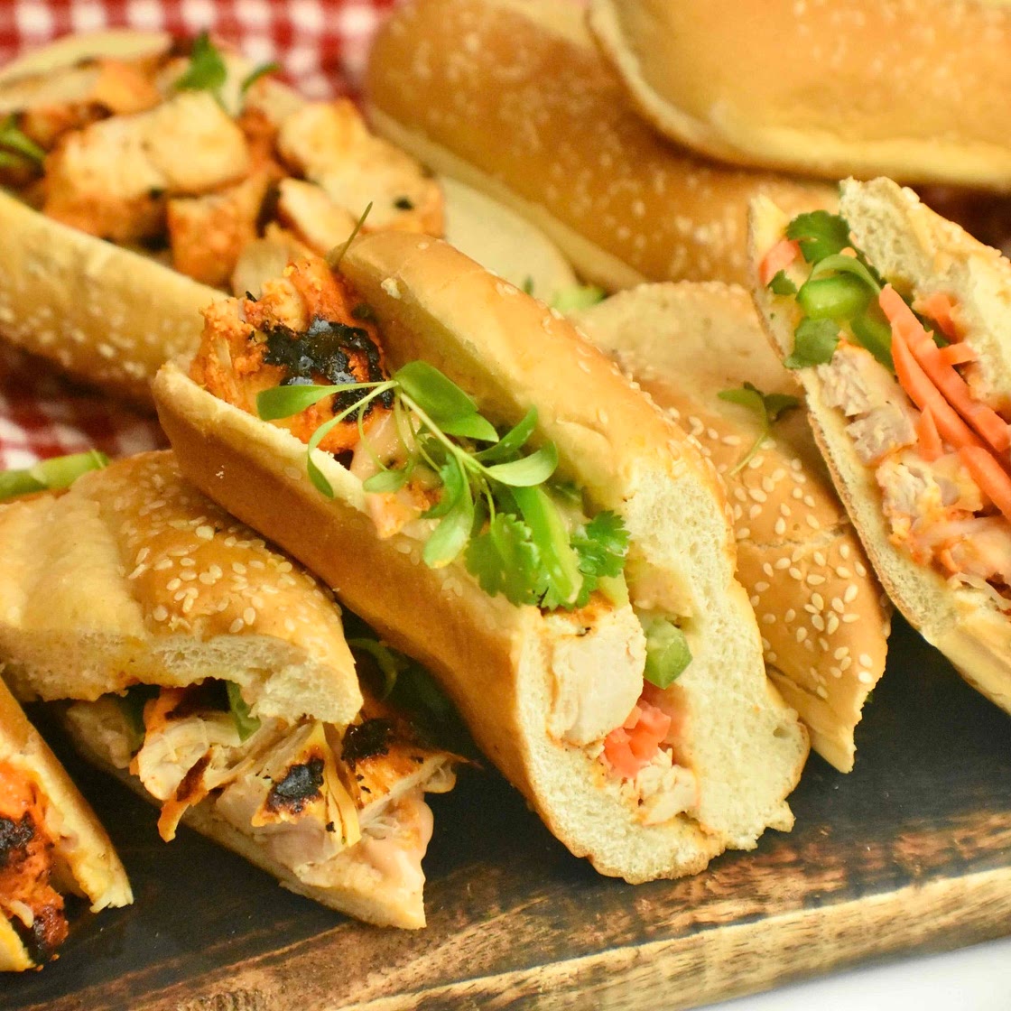 Easy Chicken Tikka Sandwich Recipe