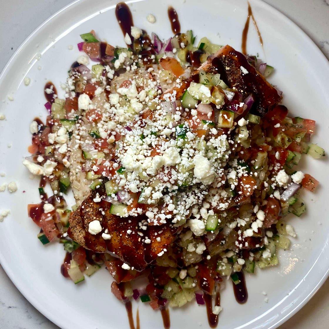 Mediterranean Style Salmon