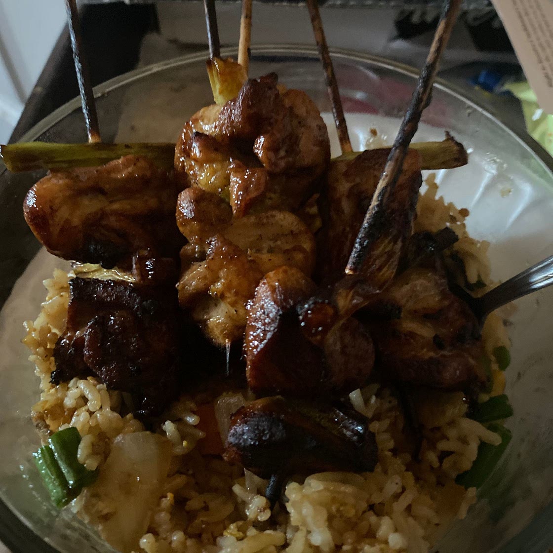 Yakitori (Japanese chicken skewers)