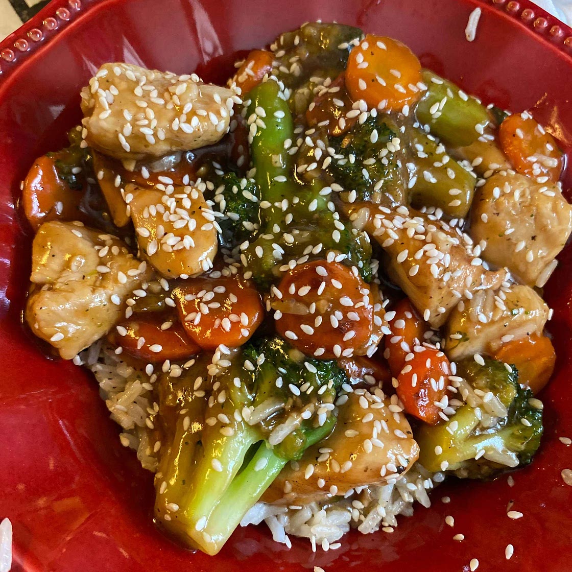 Honey Garlic Chicken Stir Fry