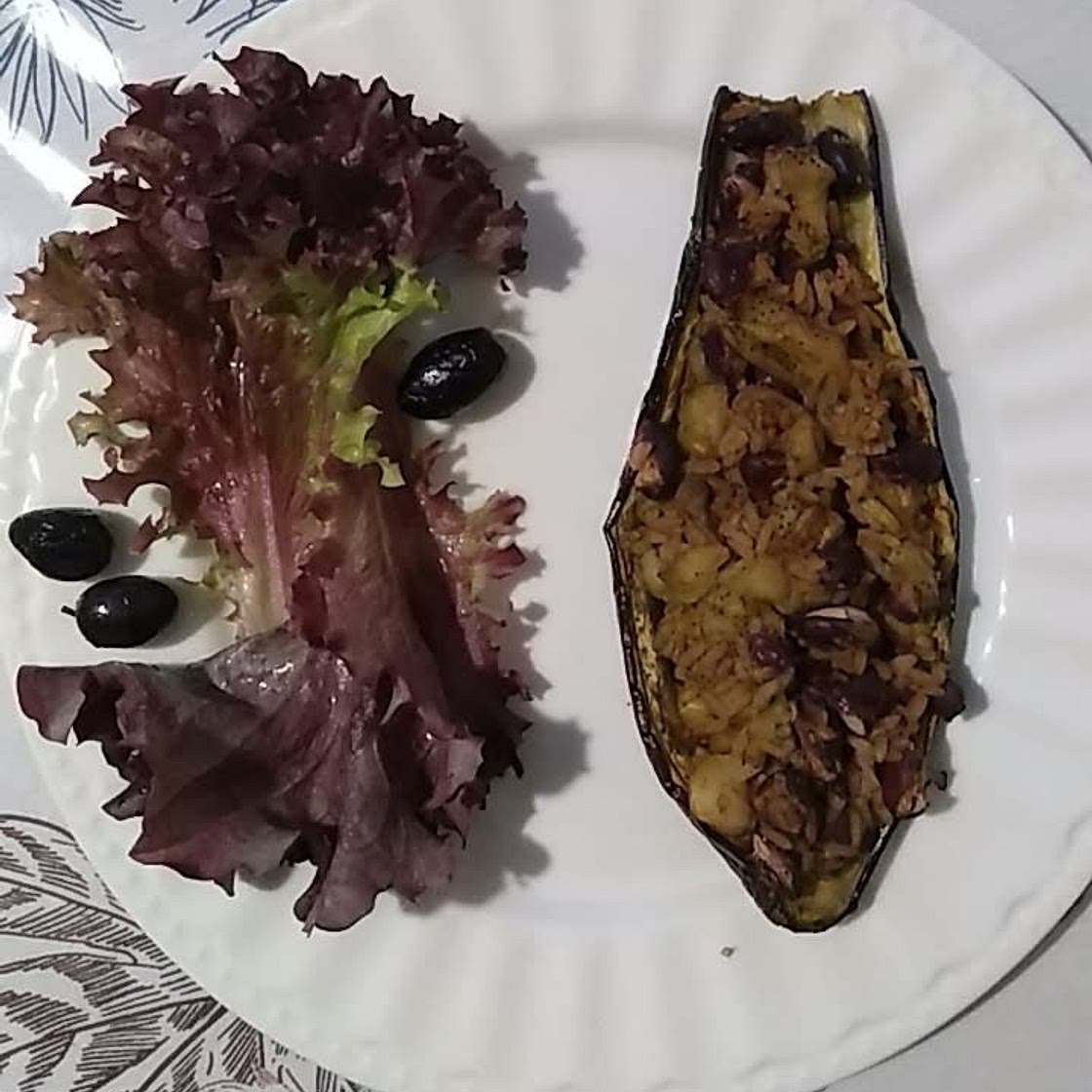 Aubergine farcie