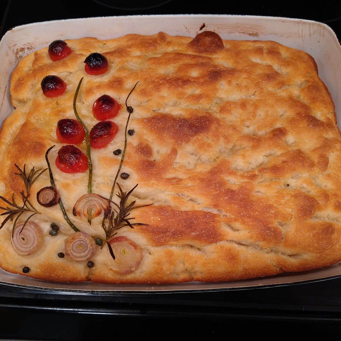 Shockingly Easy No-Knead Focaccia