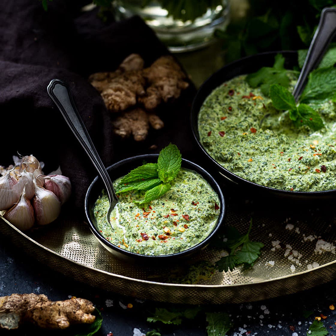 Chutney à la menthe