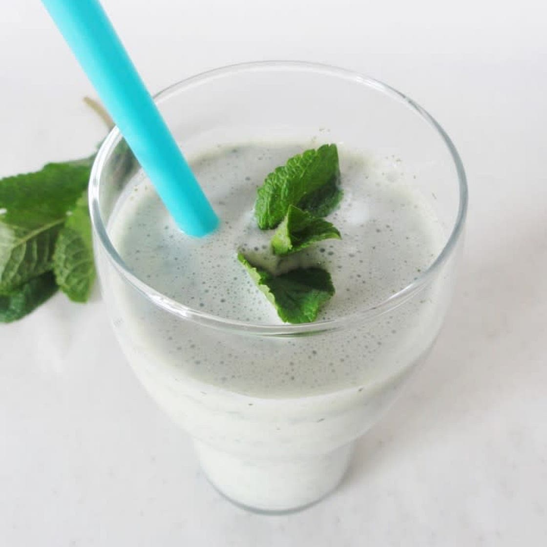 Lassi de menthe verte