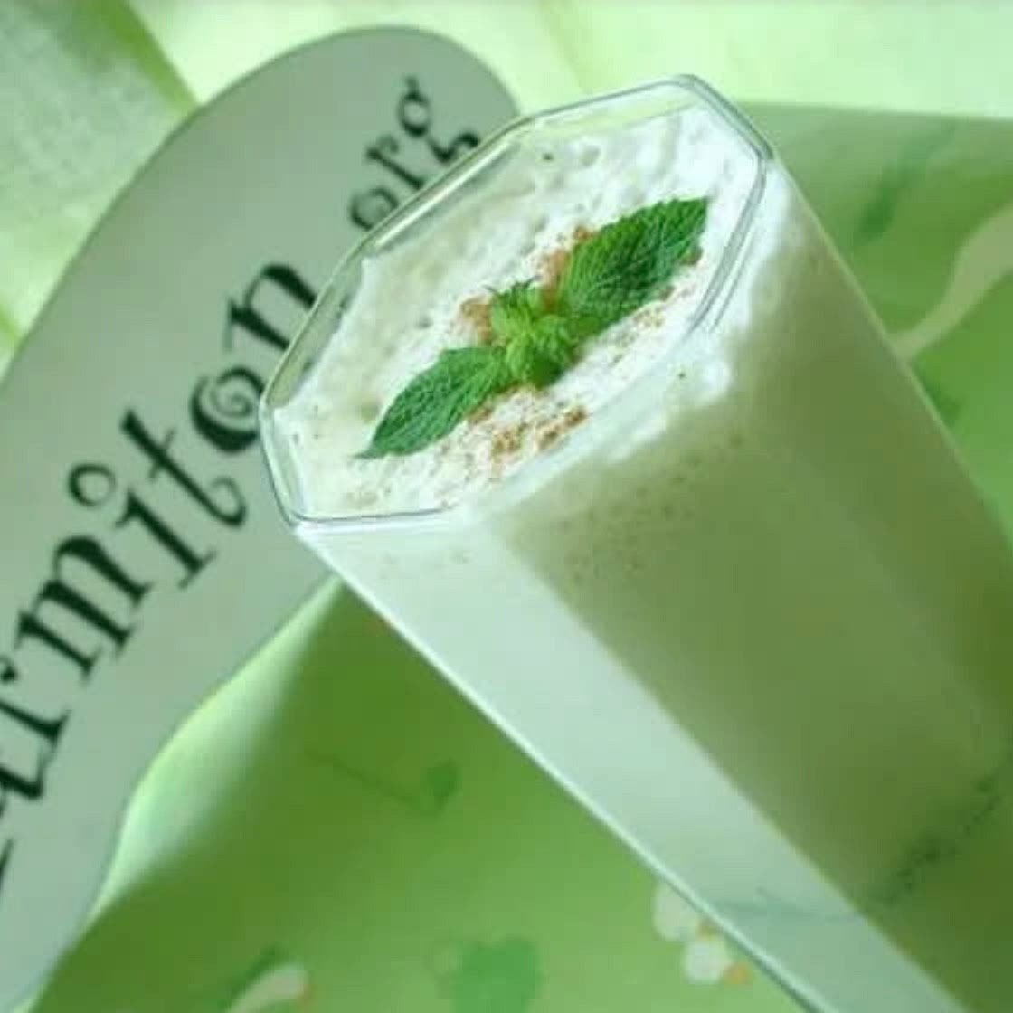 Smoothie à la menthe