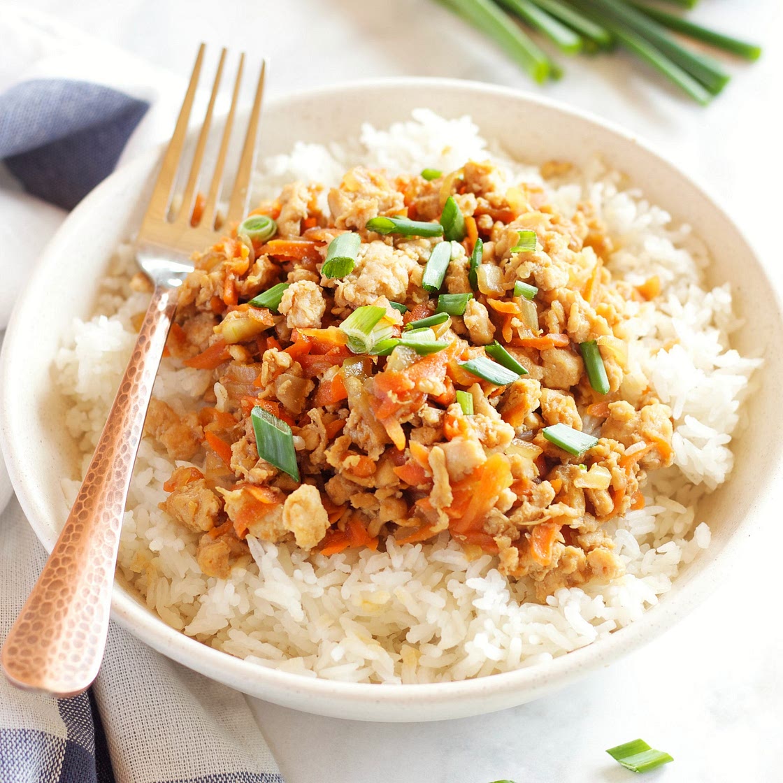Easy Teriyaki Chicken Rice Bowls