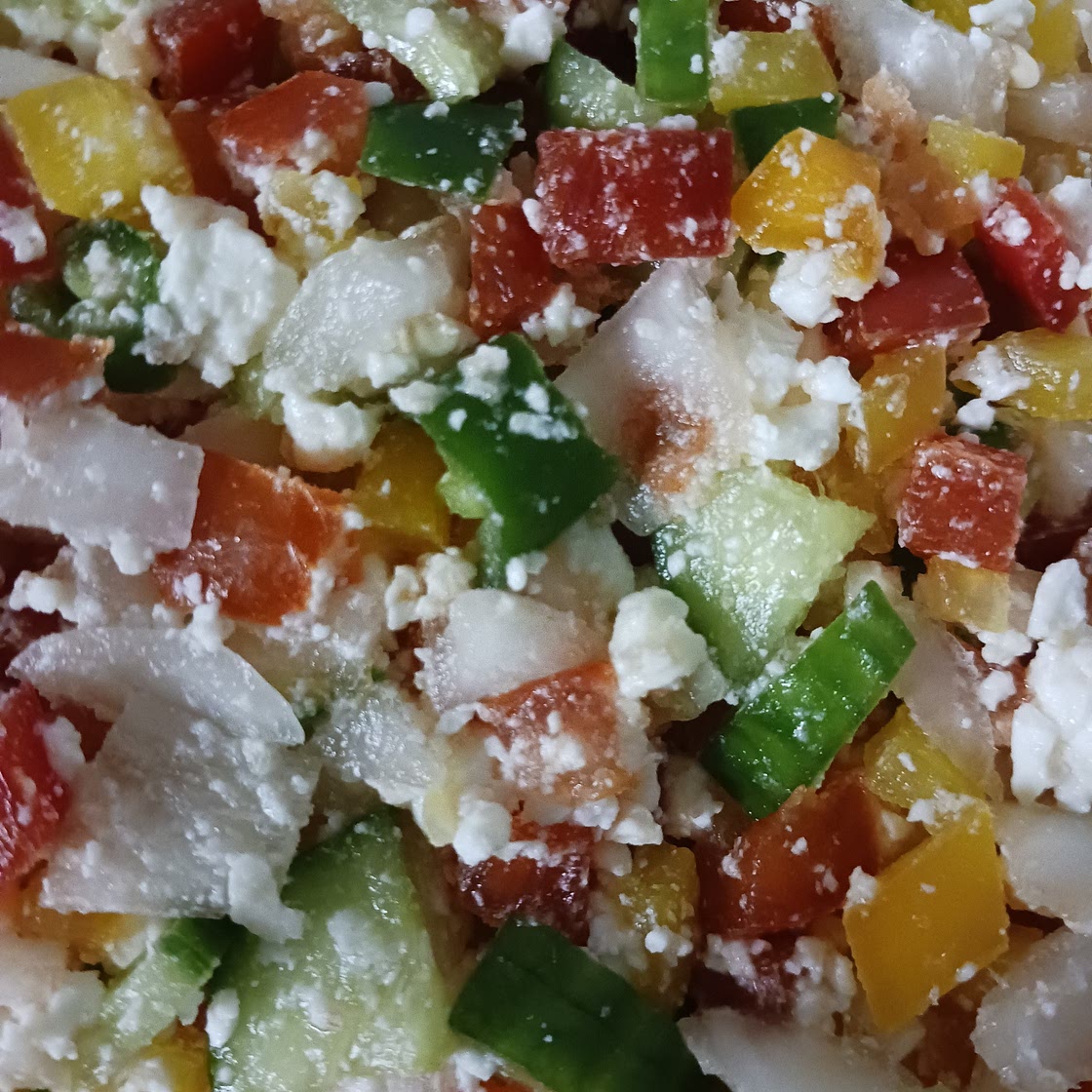 Greek Salad with Chicken breast