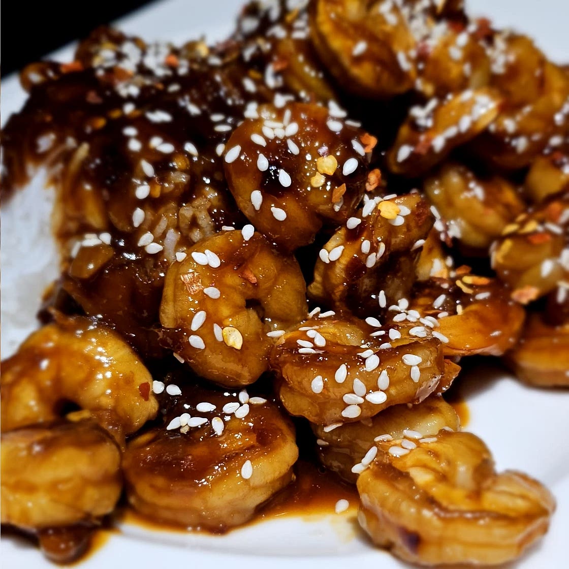 Asian Chilli Garlic Prawns (Shrimp)