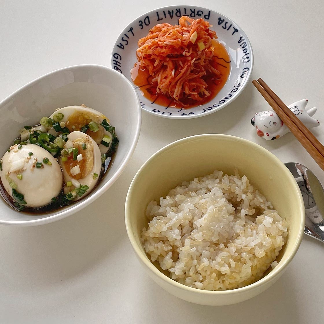 Mu-saeng-Chae&Mayak Eggs