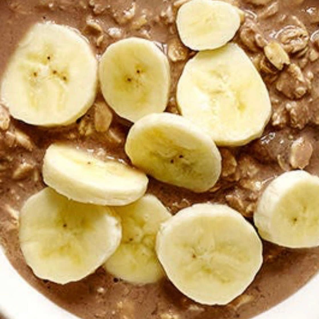WW Overnight chocolate and banana oats 