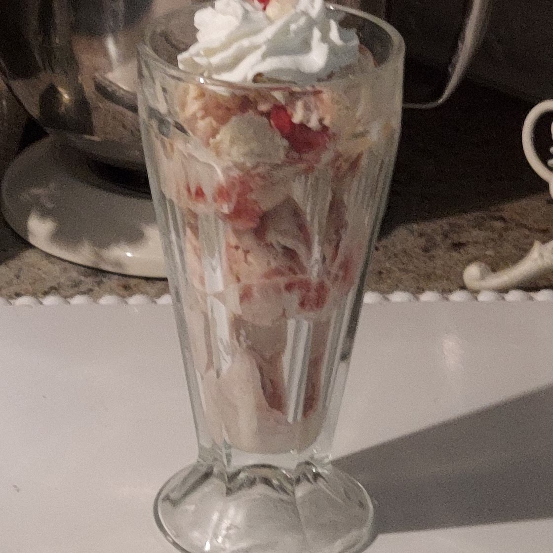 Cherry Cheesecake frozen custard
