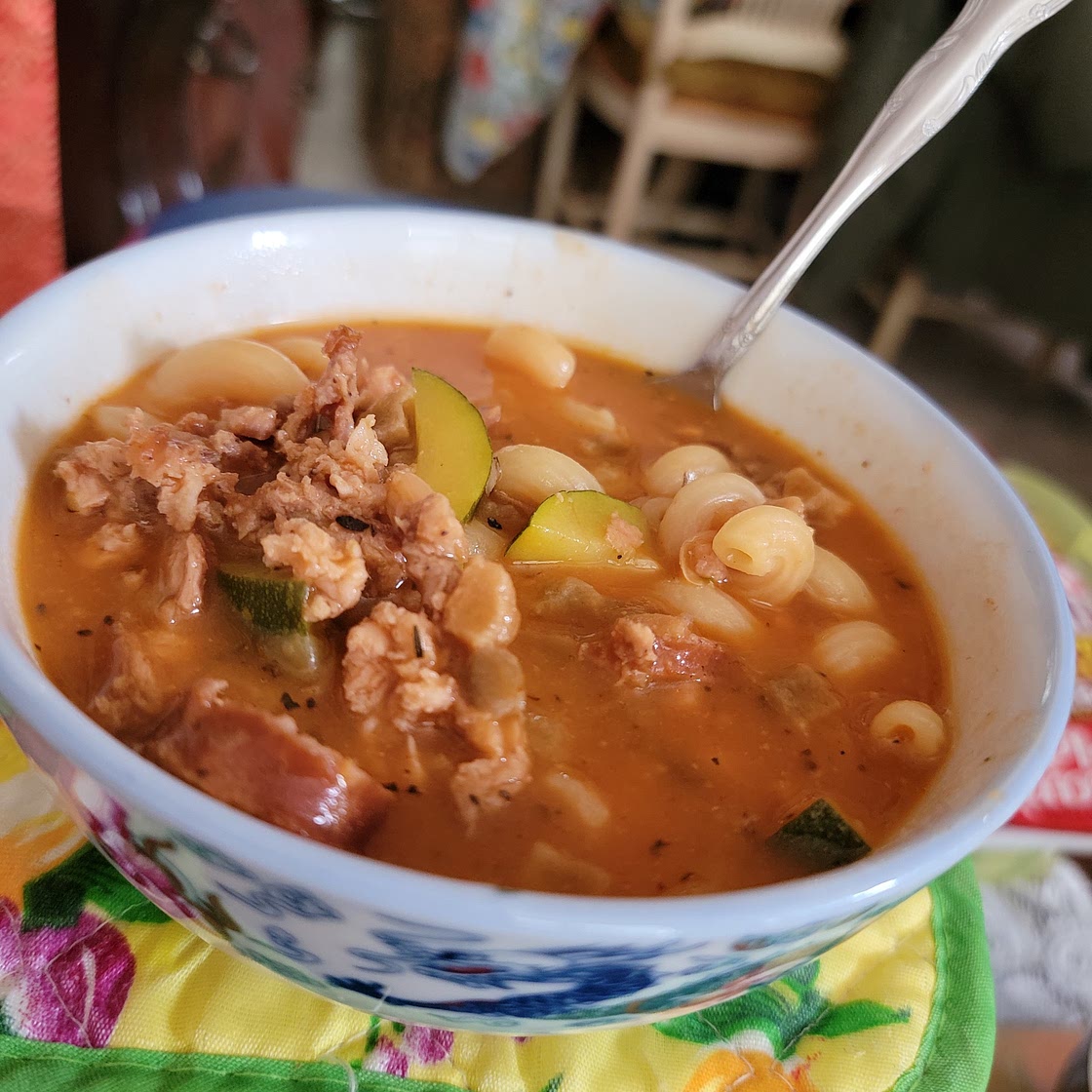 Shortcut Pasta Fagoli Soup