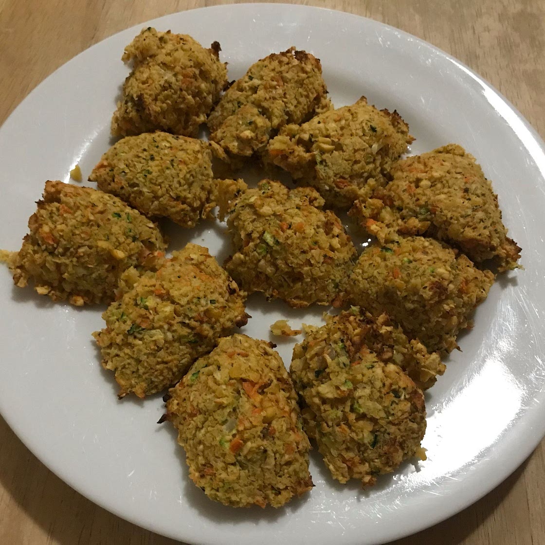 Chickpea Vegetable Nuggets
