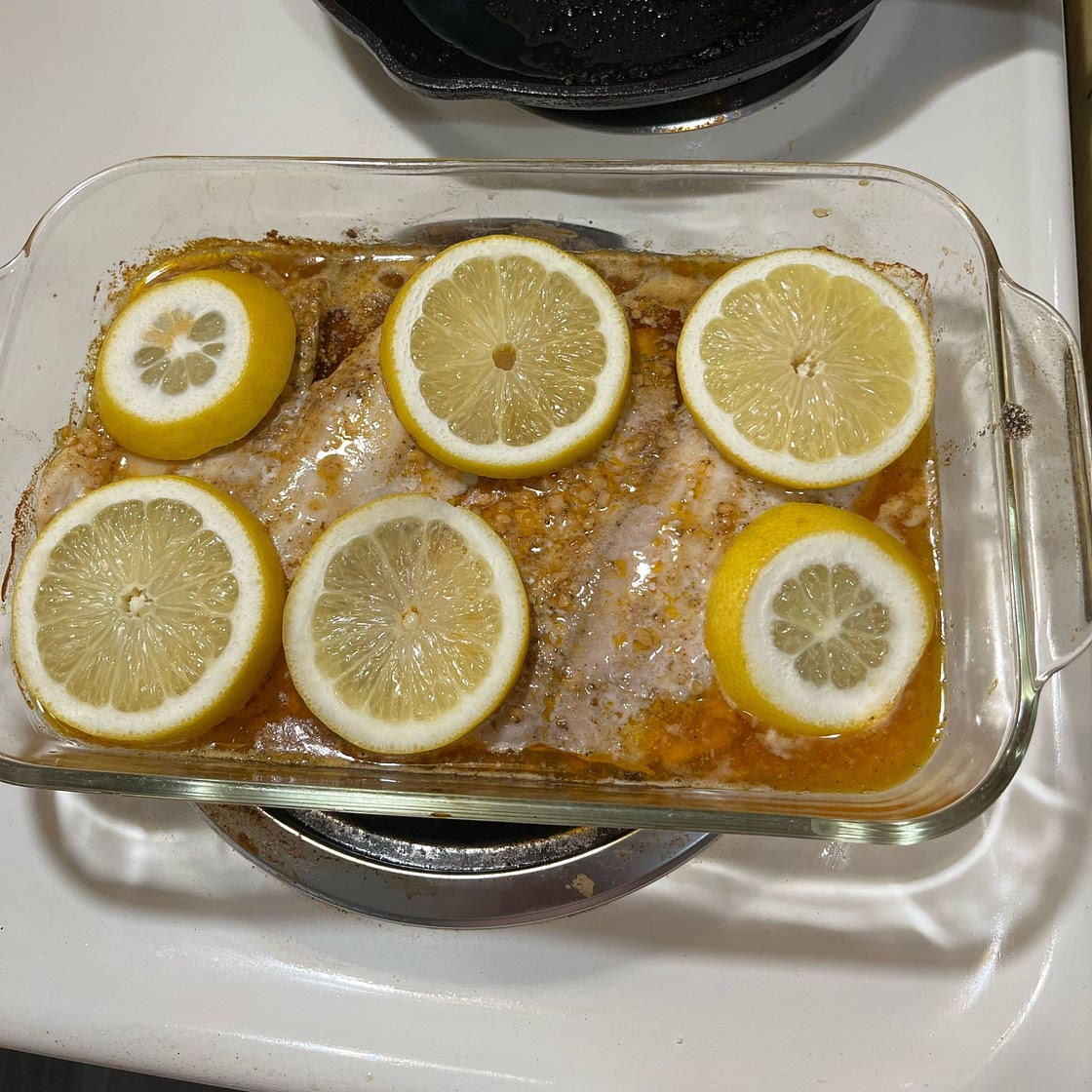Baked Cajun Garlic Butter Cod