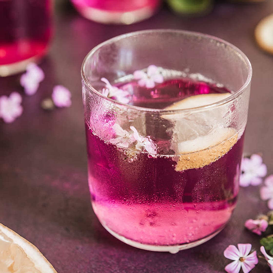 Limonade à la violette