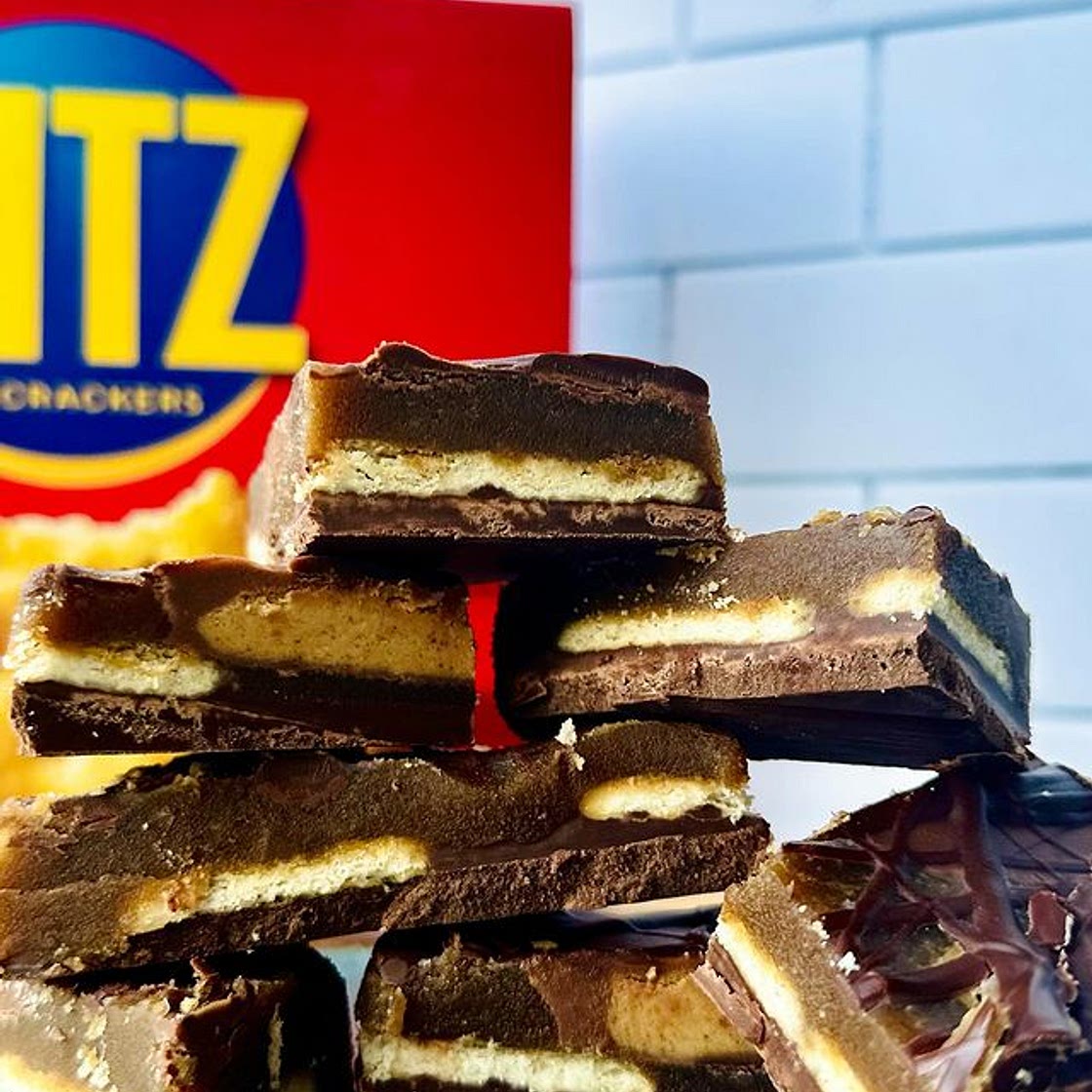 RITZ Peanut Butter Caramel Bars
