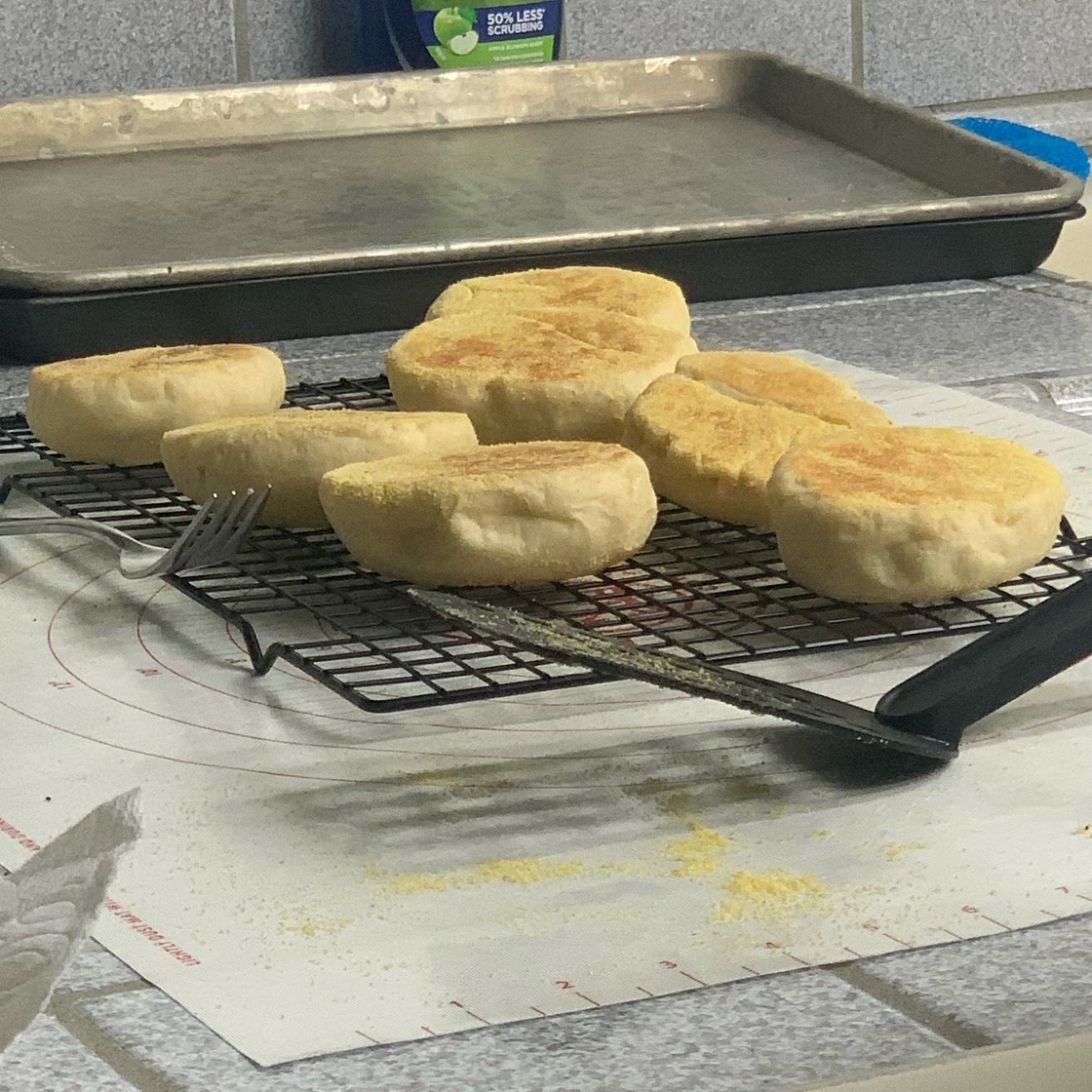 Sourdough English Muffins