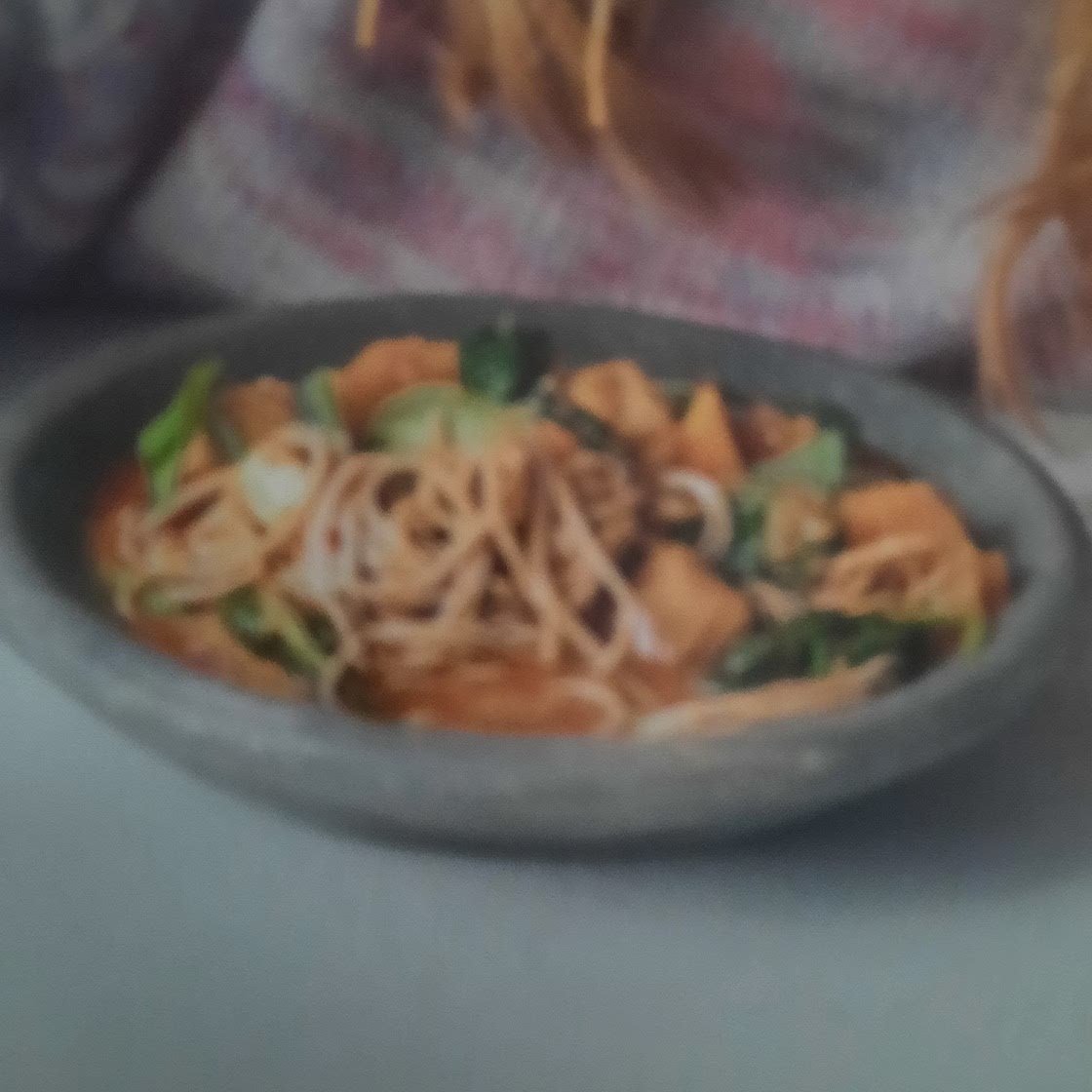 Thai curry noodles