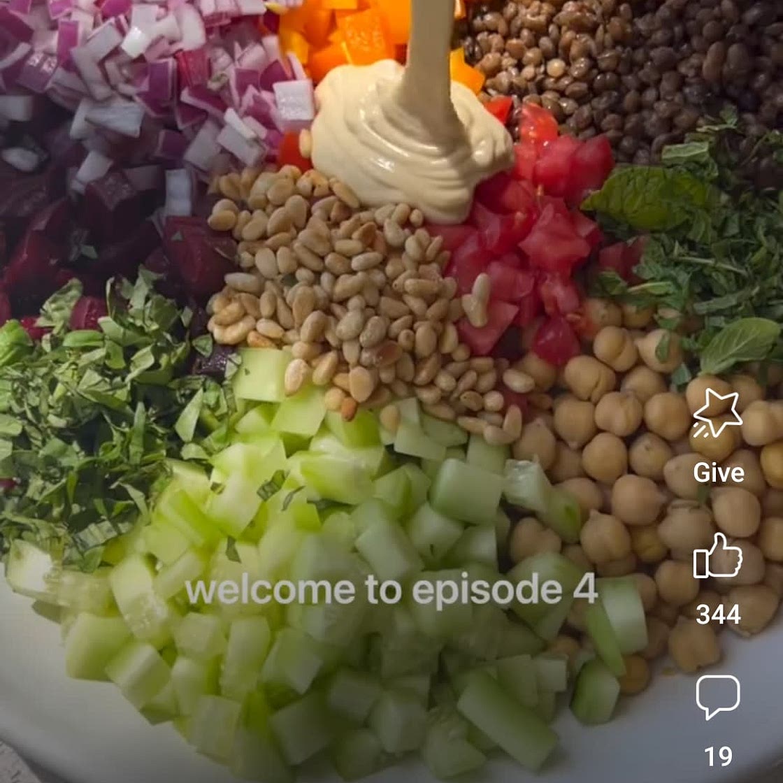 Lentil High Protein Salad