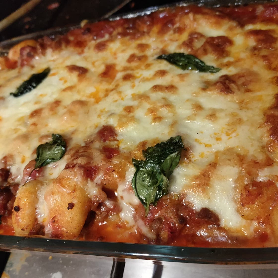 Speedy Mince Beef Gnocchi Bake