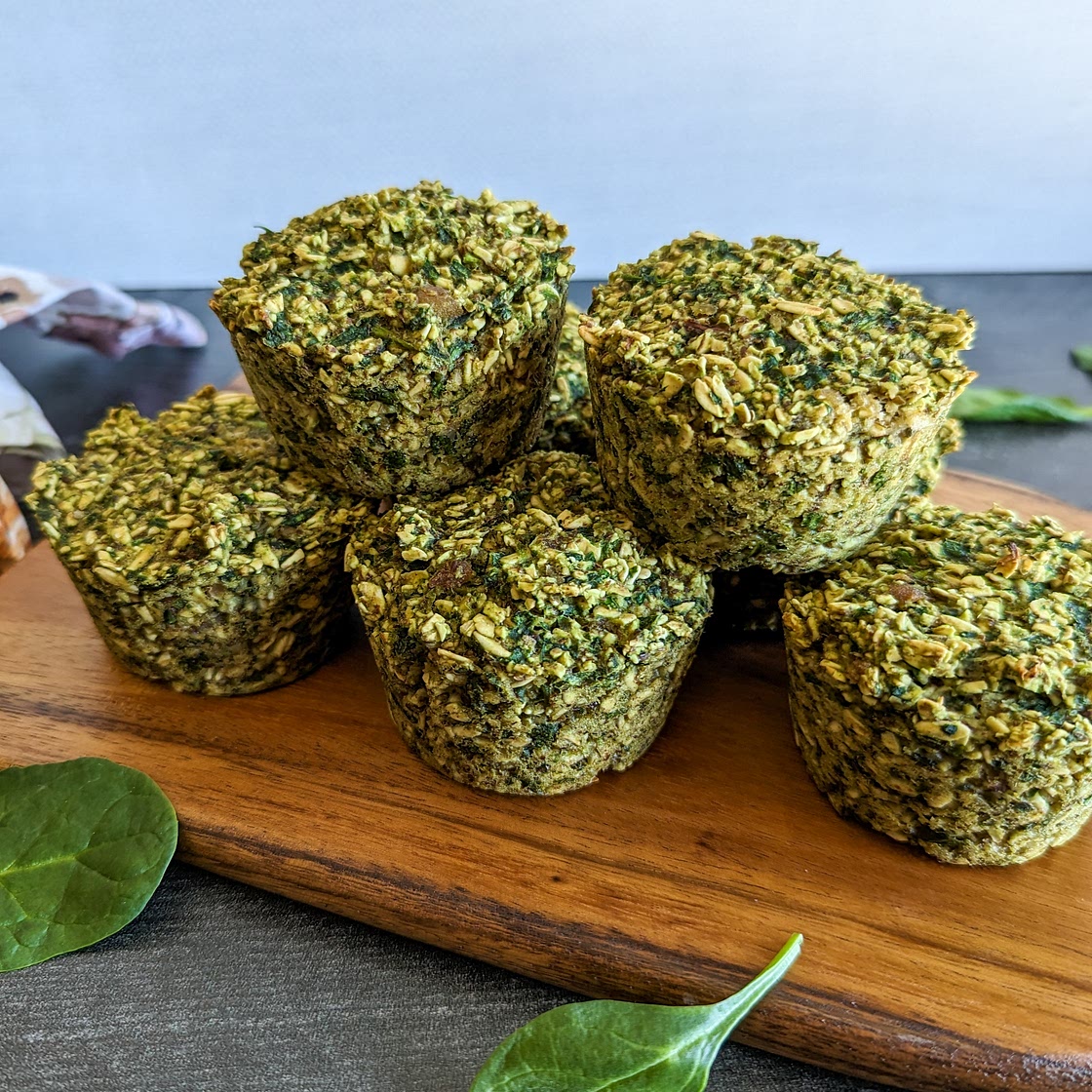 Sneaky Green Muffins