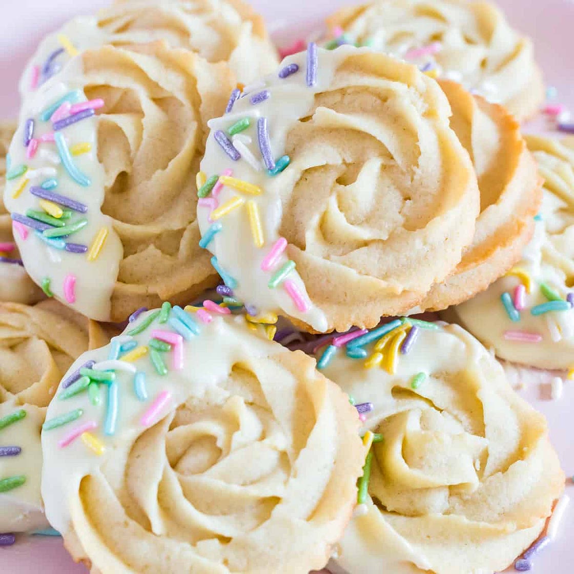 Springtime Butter Cookies