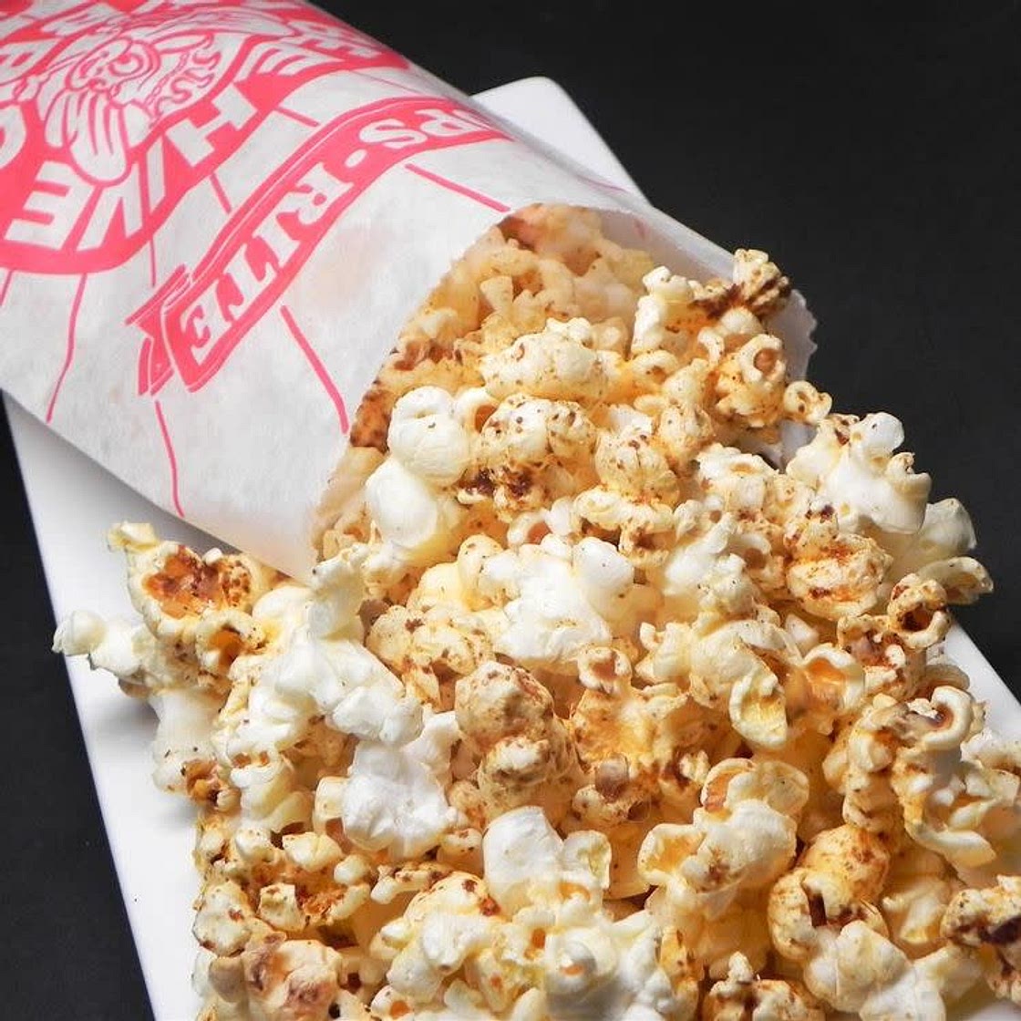 Popcorn au beurre et sumac