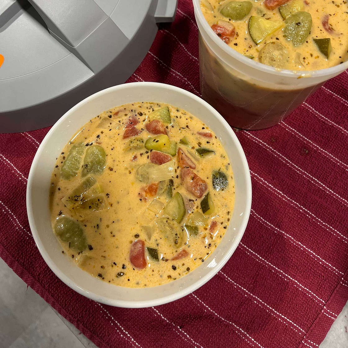 Creamy Instant Pot Tortellini Soup with Sausage