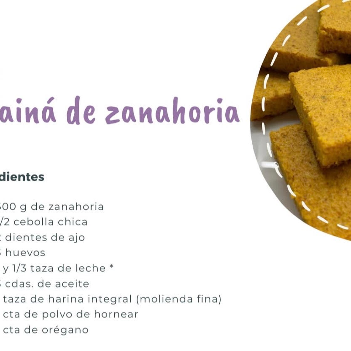 Fainá de zanahoria