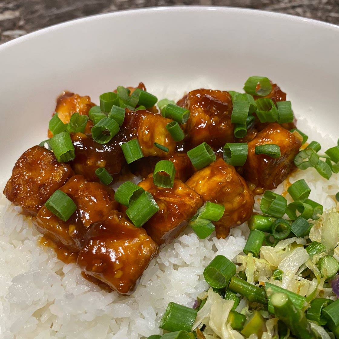 Spicy Gochujang Sesame Tofu (30-min. Recipe)