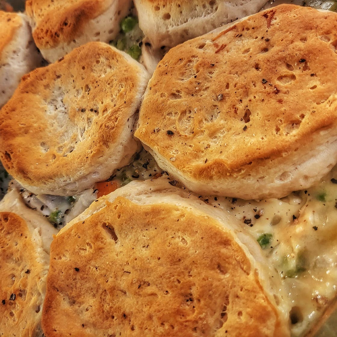 Chicken Pot Pie Casserole