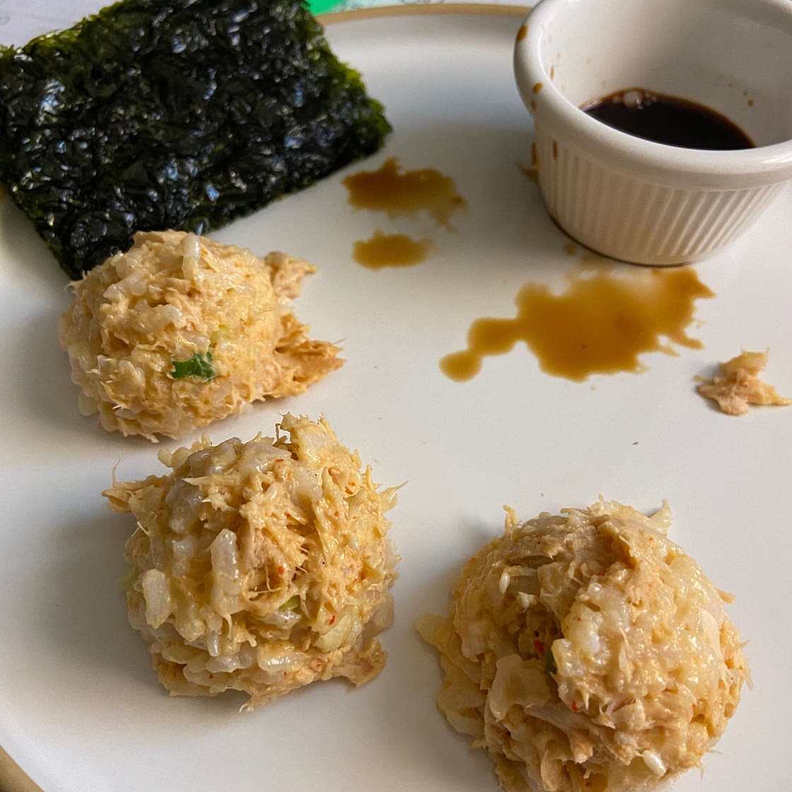 Delicious Crab Rice Balls