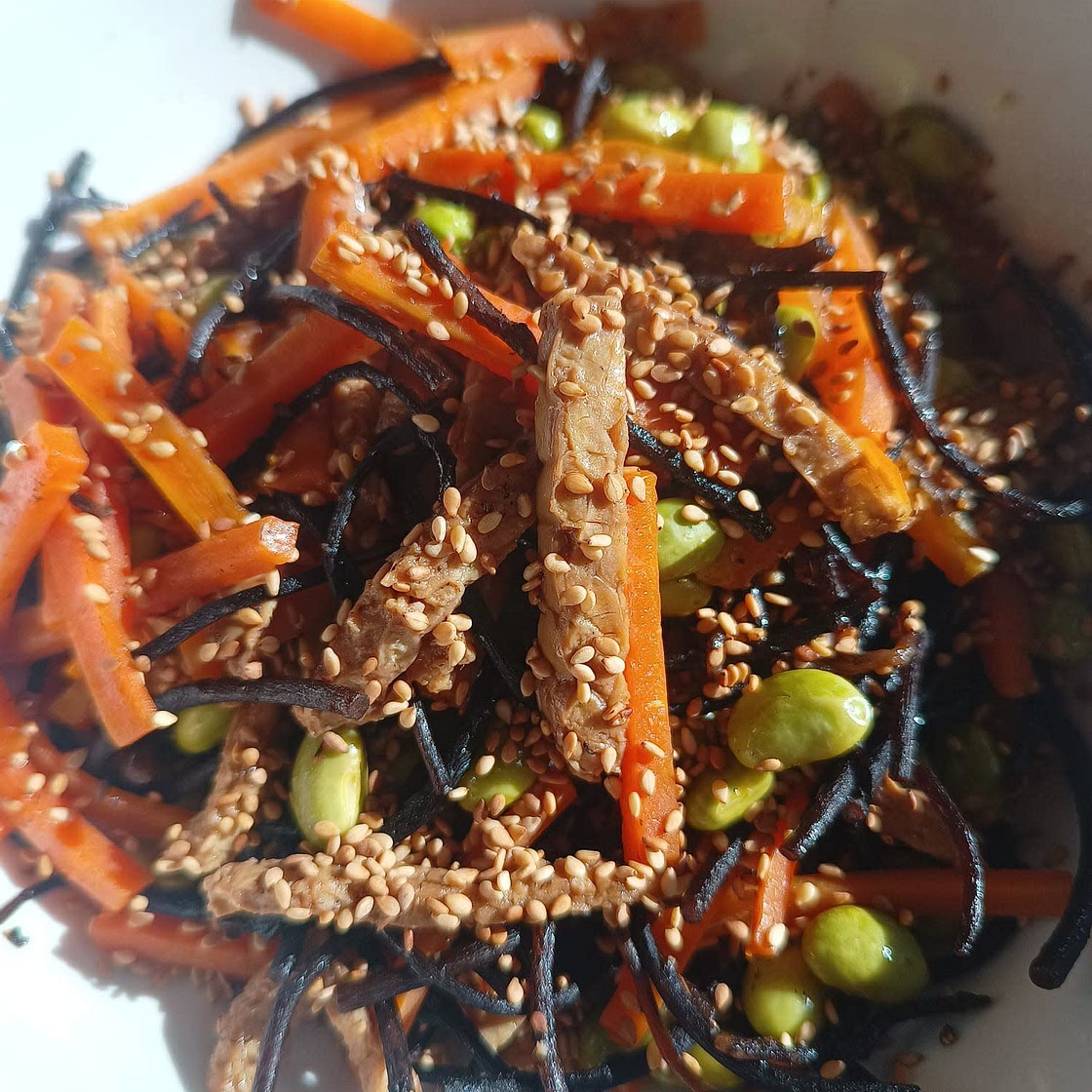Vegan Hijiki salad!