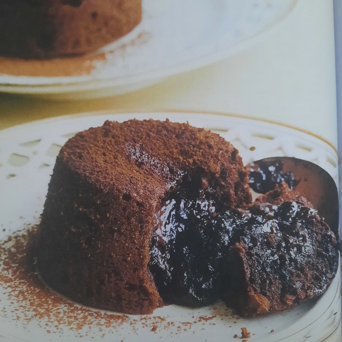 Chocolate lava cakes